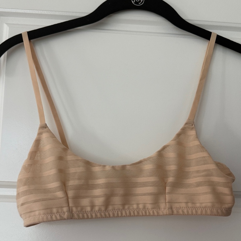 MeUndies Tan Striped Bandeau